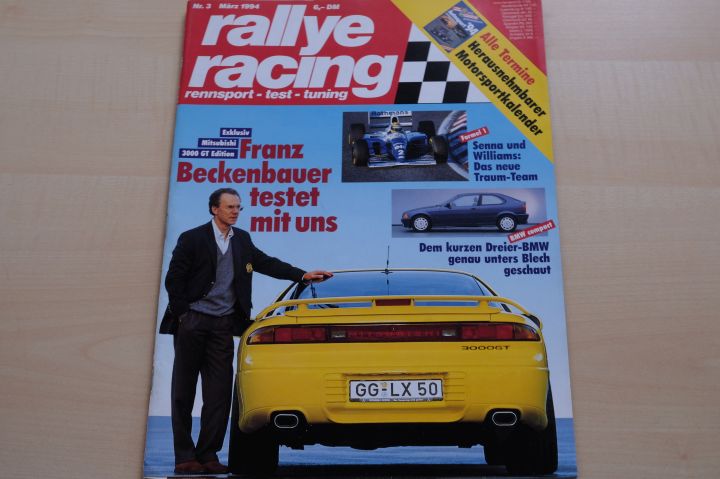 Deckblatt Rallye Racing (03/1994)